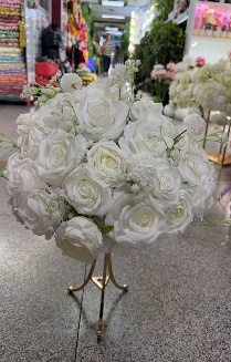 40CM WHITE (25-0066-8W)