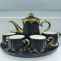 Tea mug set black (20701-1-B)