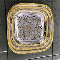 3pcs ss tray 59-46,55-40,45-34CM (5768-2037-SG-3P)