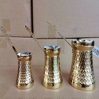 coffee pot 3pcs GOLD (2666-10G)